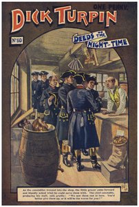 Dick Turpin (farge litho) av Robert Prowse Jnr