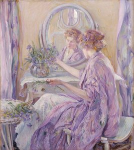 Den fiolette kimonoen, ca. 1910.