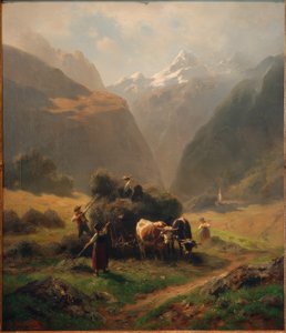 Høsting i høyfjellet av Robert Schietzold