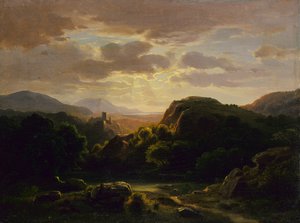 Minner om en scene nær Auerbach, ca. 1856.