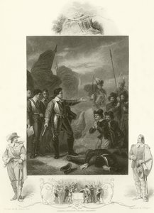 Cromwell undertrykker mytteriet i hæren av Robert Smirke