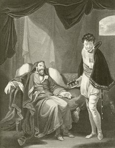 Henry IV irettesetter prins Henrik av Robert Smirke