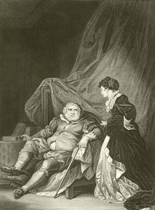Henry VIII og Catherine Parr av Robert Smirke