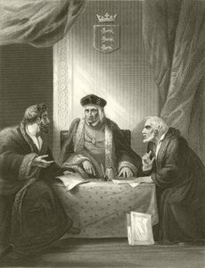 Henry VII med Empson und Dudley av Robert Smirke