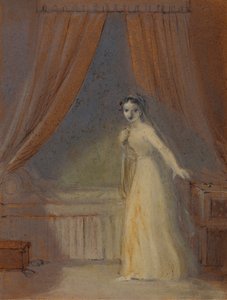 Juliet er i ferd med å ta hennes sovende utkast av Robert Smirke
