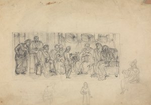 Scene fra Shakespeares, Romeo og Julie av Robert Smirke