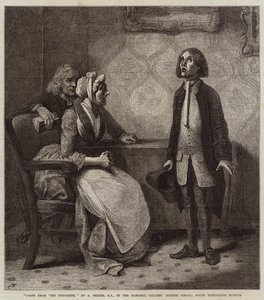 Scene fra "The Hypocrite" av Robert Smirke