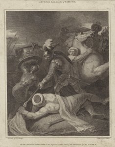 Sir Thomas Arundell tar Standard of the Turks av Robert Smirke