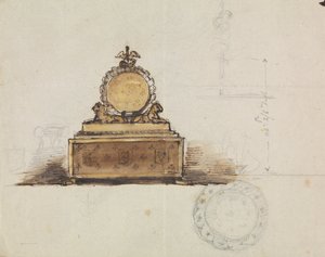 Studer for et møbel av Robert Smirke