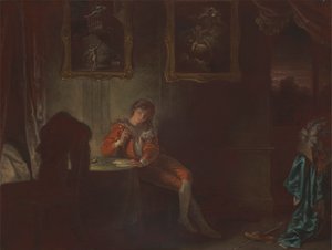 Menneskets syv aldre: Elskeren, 'Som du liker det' II, vii av Robert Smirke