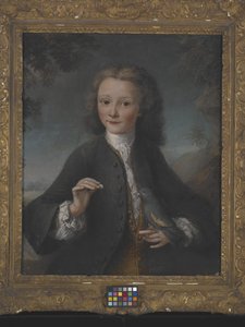 Voltaire At Age 13 (olje på lerret) av Robert Tournieres