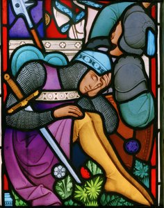 The Resurrection, detalj, 1864 (farget glass) av Robert Turnill Bayne