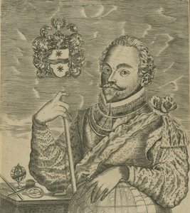 Portrett av Sir Francis Drake, 1628.