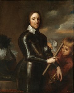 Portrett av Oliver Cromwell 1599-1658
