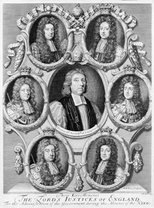 The Lord Justices of England, 1695 av Robert White