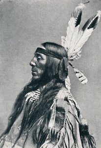 Profilvisning av en Sioux, 1912