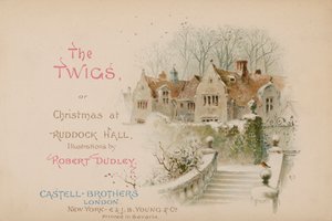 Illustrasjon for The Twigs or Christmas at Ruddock Hall av Robert after Dudley
