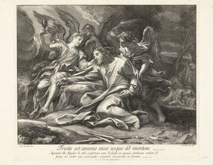 Kristus på Oljeberget av Robert van Audenaerd