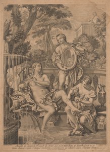David og Batseba av Robert van Audenaerd, after Carlo Maratta