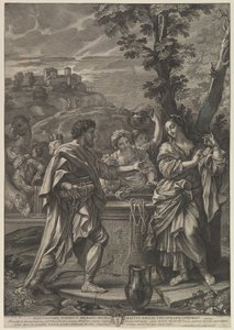 Rebecca ved brønnen.