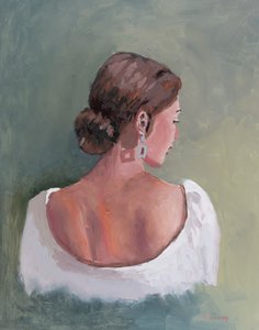 Anna, 2023 (olje på panel)