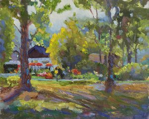 Stanley Park, 2023 (olje på panel)