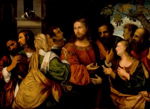 Kristus og kvinnene i Kanaan, ca. 1520