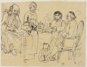 Almisser til de fattige av Rodolphe Bresdin