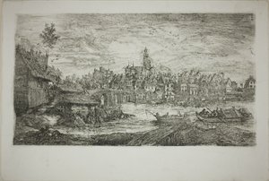 By med steinbro av Rodolphe Bresdin