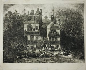 Avreise til jakten av Rodolphe Bresdin