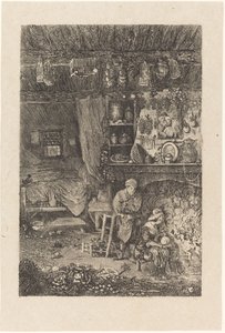 flamsk interiør av Rodolphe Bresdin