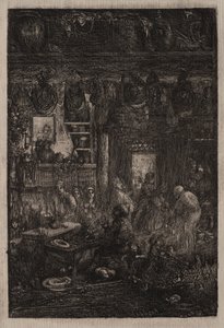 Moldavisk interiør av Rodolphe Bresdin