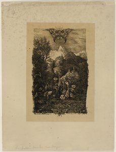 Sommerfuglen og dammen av Rodolphe Bresdin