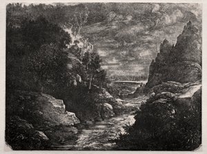 Fjellstrømmen av Rodolphe Bresdin
