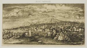 Den romerske hæren, fra Revue Fantaisiste av Rodolphe Bresdin