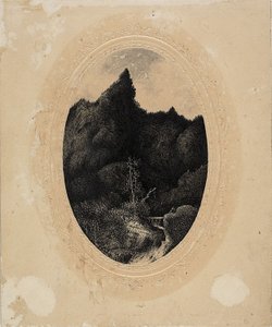 Den reisende i fjellene av Rodolphe Bresdin