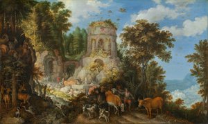 Landskap med flukten til Egypt