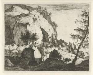 fjellandskap Tyrolske landskap (serietittel) av Roelant Roghman