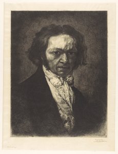 Portrett av kunstneren Francisco de Goya av Rogelio de Egusquiza