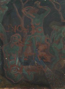 Kvinnelige nakenbilder i et landskap av Roger Eliot Fry