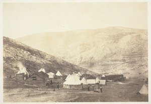Leir av 71. regiment av Roger Fenton