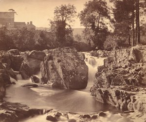 Falls of the Llugwy, ved Pont-y-Pair, 1857. av Roger Fenton