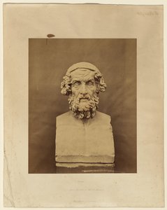 Homer, etter bysten i British Museum av Roger Fenton