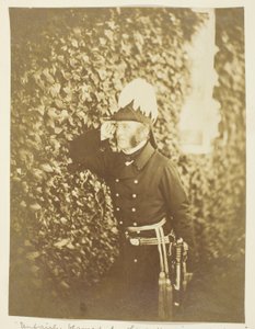 Jas. B.B. Estcourt (1802-1855), general, fotografert på Krim kort før sin død, 1802-1855 av Roger Fenton