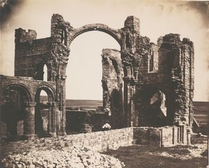 Lindisfarne-klosteret, Holy Isle av Roger Fenton