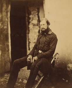 Oberstløytnant prins Edward av Sachsen-Weimar av Roger Fenton