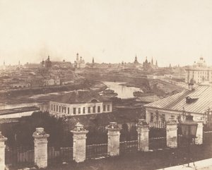 Moskva, Kreml i det fjerne, 1852. av Roger Fenton