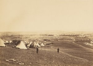 Platået ved Sevastopol I. av Roger Fenton