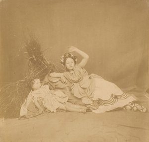 Kongelige barn i Tableau of the Seasons, 1854. av Roger Fenton