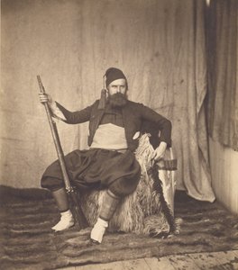 Selvportrett i zouavuniform av Roger Fenton
